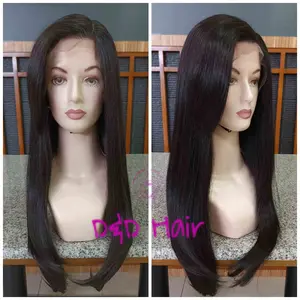 Wig Rambut - Front Lace wig - D&D20401 - Black - Wig Wanita