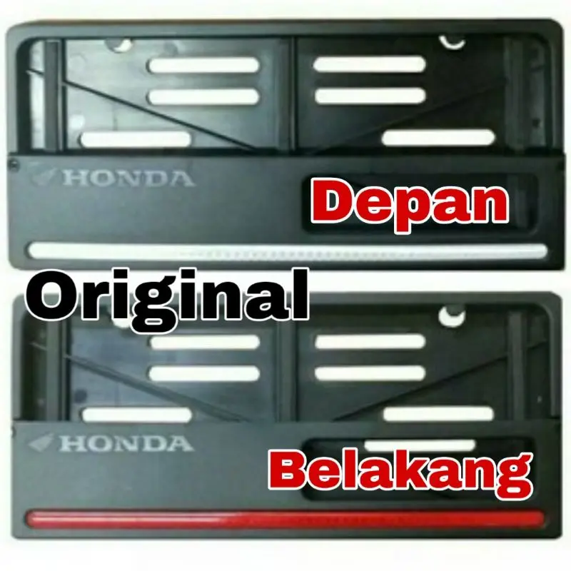 Cover Plat Nomor Motor Honda Tempat Pegangan Dudukan Pelat Nomer Motor