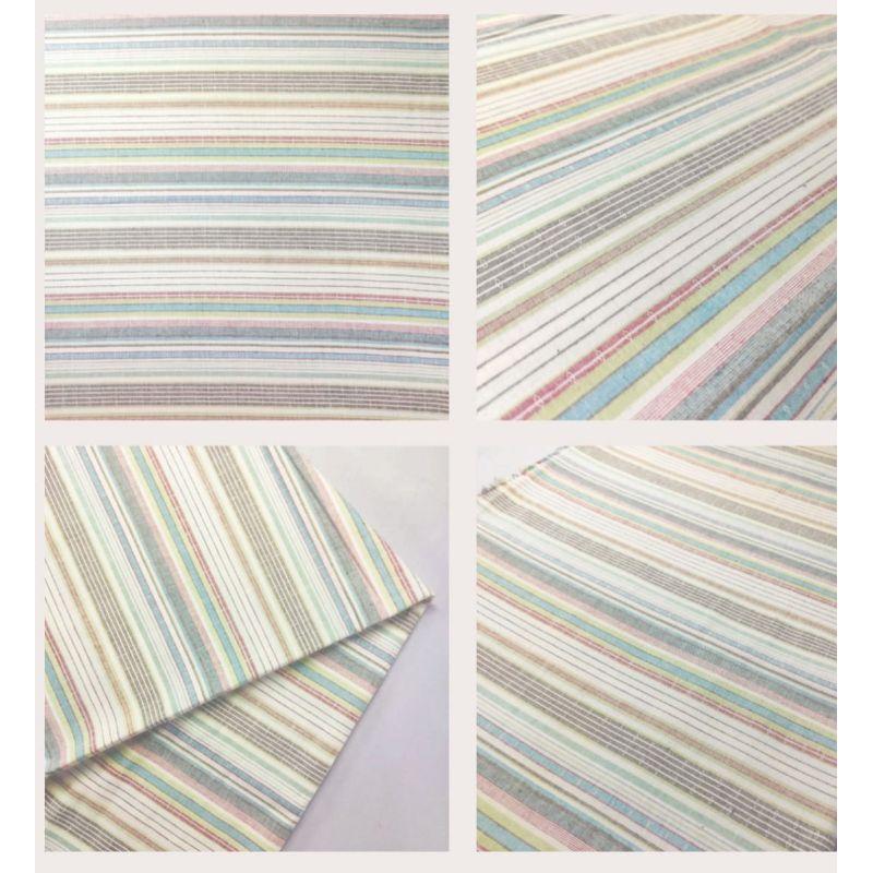 Kain Katun Motif Salur Dobby Yarn Dyed (Gamis Triset Dan Gamis Salafina) lebar 150 cm 7