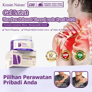 BISA COD ORIGINAL PRODUK Kreain Nature Shoulder Gel Perawatan Bahu Leher Herbal Ringan Cepat Meresap