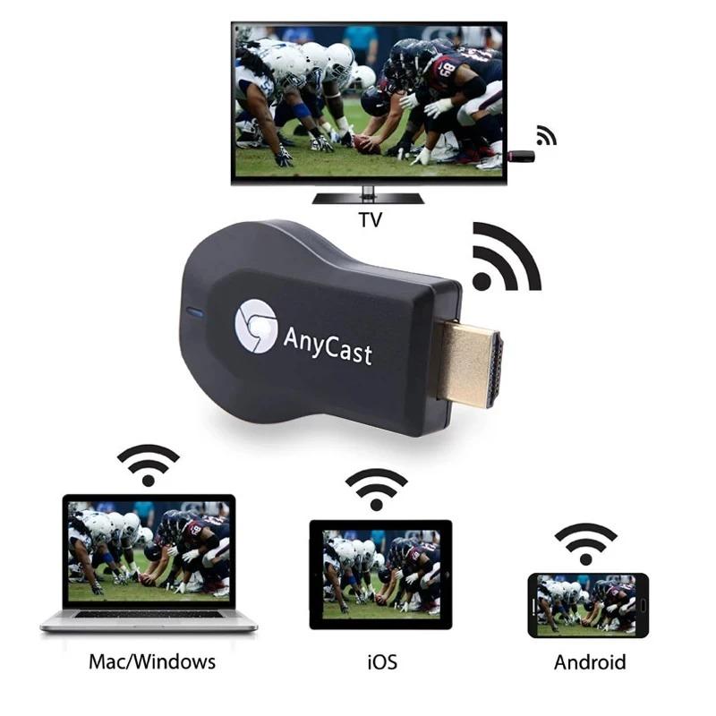 Miracast Android Dongle Mirascreen Wifi HDMI-compatible Airplay TV Stick Wireless Display Receiver 1080P Media Streamer Adapter 1