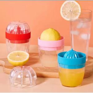 เครื่องคั้นน้ําผลไม้มะนาวส้มมะนาวน้ําผลไม้แบบพกพา Diy