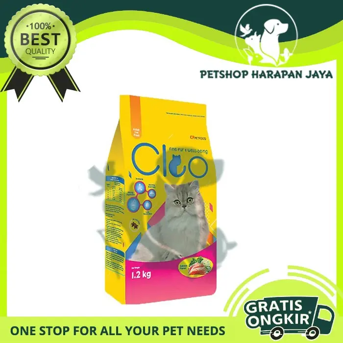 MAKANAN KUCING CLEO ADULT , KITTEN , PERSIAN  1,2 Kg - FRESHPACK