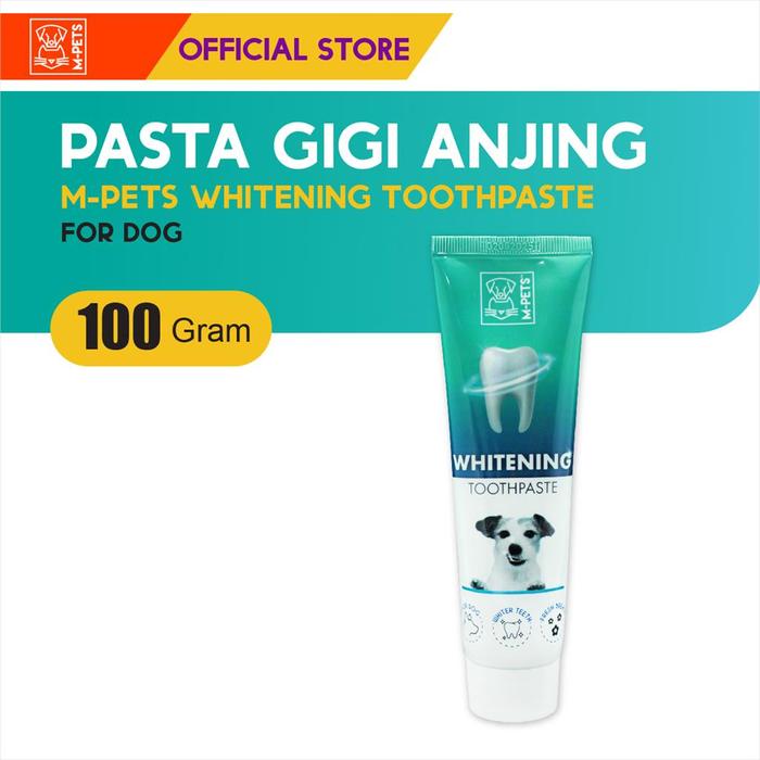 Gambar M-Pets Toothpaste Whitening For Dog 100 Gram / Pasta Gigi Anjing dari M-Pets Volk Pets Indonesia Kota Tangerang Tokopedia