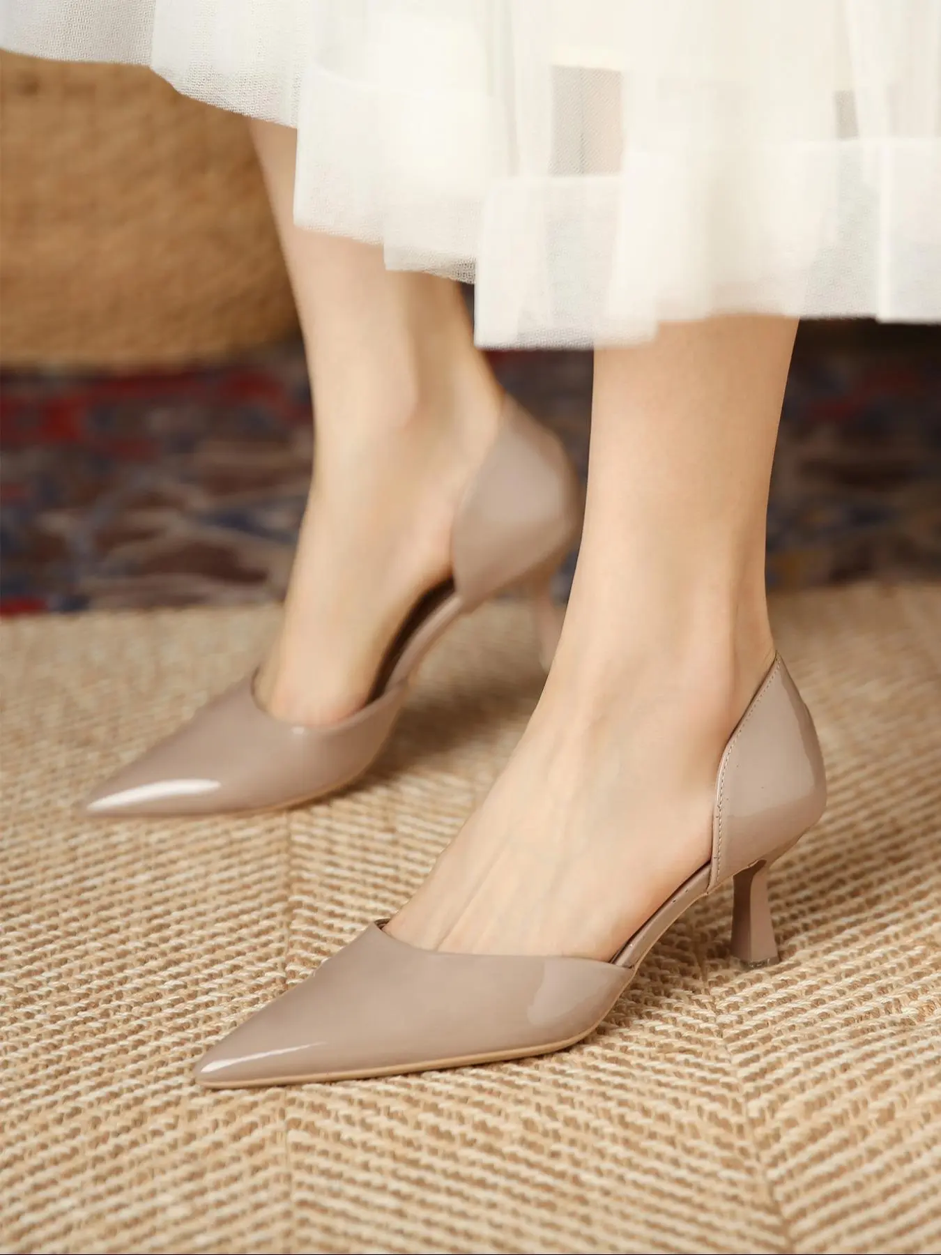 Women's Solid Color Pointed Toe High Heel Shoes, Elegant Fashionable Pumps for Daily Wear, Minimalist All-match High Heels for Women & Girls, Classy