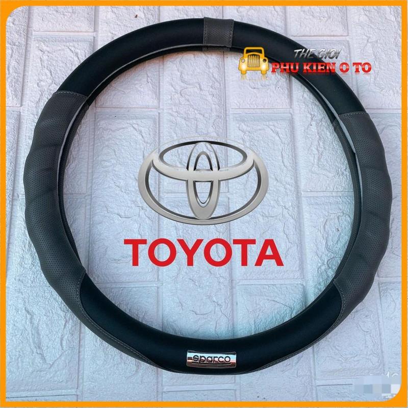 Bọc vô lăng TOYOTA Vios, Innova, Fortuner, Camry, Altis, Yaris, Land Cruise, Hilux, Avalon, Avanza, Rush Cacbon
