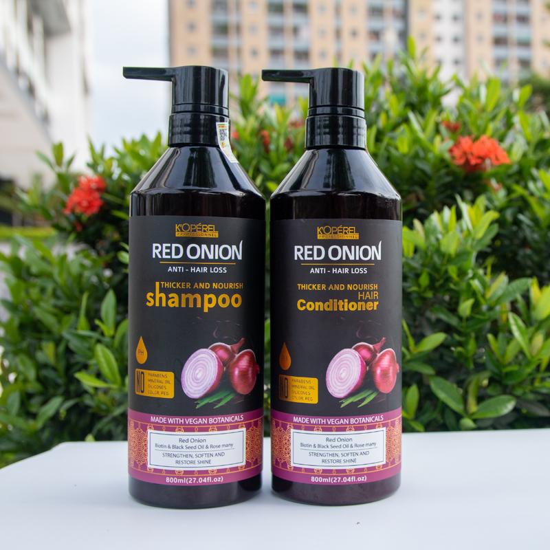 Bộ Dầu Gội Xả K’OPÉREL - Red Onion Chiết Xuất Hành Đỏ 800ml