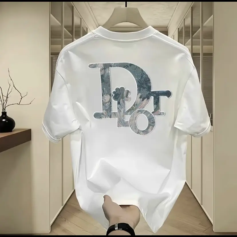 Áo thun ngắn tay nam nữ mùa hè cặp đôi cotton dày đặc làm đáy