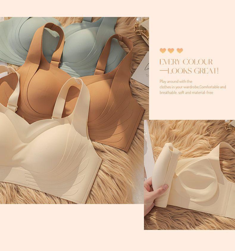 Product Introduction of Women's bra, sizes 34-40ABC CUP non-marking underwear, ladies anti-sagging, large chest show small chest, no steel ring sports gathered back, thin bra 20
