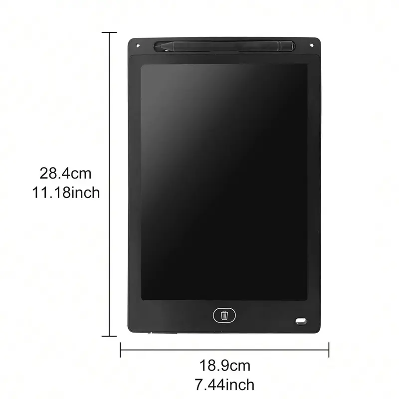 12 inch LCD Message Writing Tablet, 1 Piece Colorful Doodle Board Drawing Pad, Erasable Reusable Drawing Tablet for Toddlers Gift, Educational Learning Tablet Toy, Baby Toys, Education Devices, Fun Toys for 13 Year Olds to Feel Good, Teenage Boy Gift 8