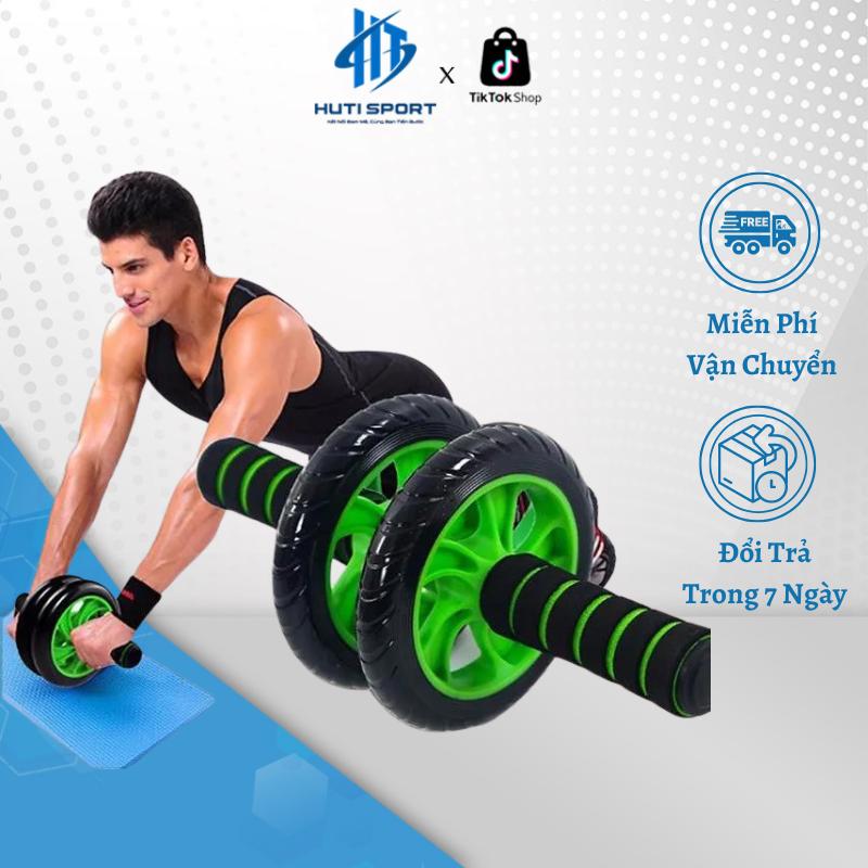 Con Lăn Tập Bụng 2 Bánh, Dụng Cụ Tập Cơ Bụng Đa Năng Lăn AB 2 Bánh Gym Thể Thao…