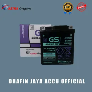 Aki Motor GS Astra MF GTZ8V CBR250/R25/MT25 Original Accessories Glass