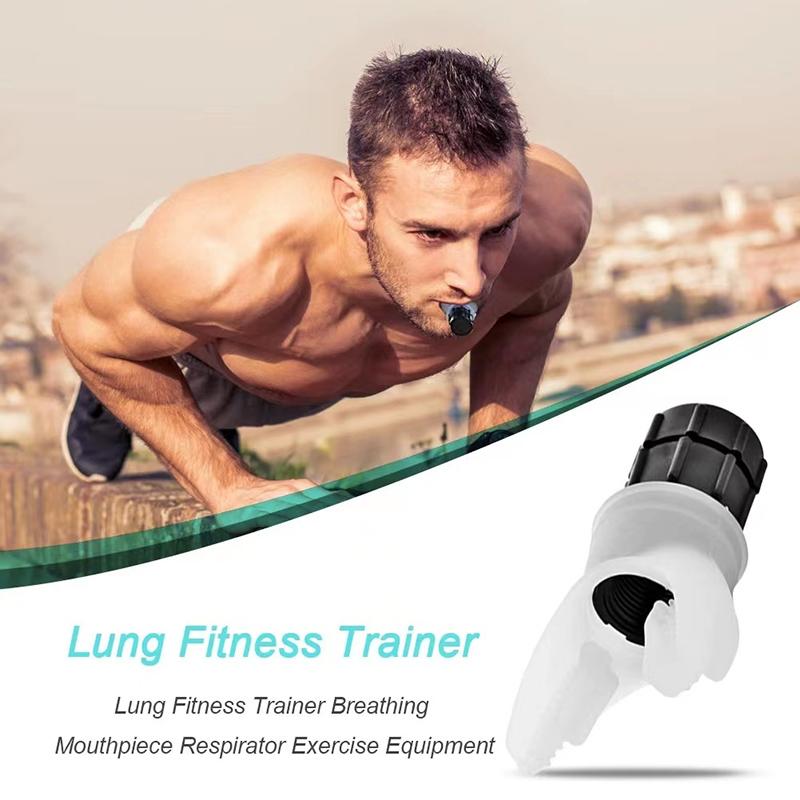 Breathing Trainer Lung Flexer Durable Fitness Exerciser Increases Lung Capacity Breath Adjustable Levels Respiratory Deep Breath 3