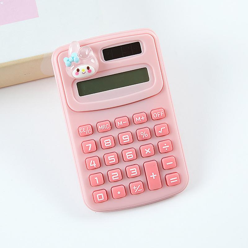 Product Introduction of Portable Cute Kawaii Mini Cute Calculator Cartoon Creative Digit Calculator Office School Supplies Students Stationery Gifts 21