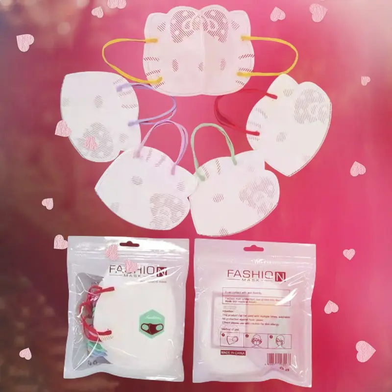 Masker Motif Karakter Hello kitty Cute Dewasa 2