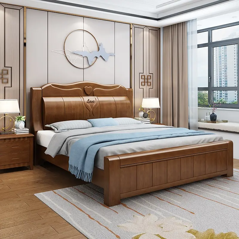 {SG Sales}HDB Storage Bed Frame with Storage Drawers High Box Double Bed Bedframe Wooden Bed Queen King Bed Storage Bed Frame Storage Bed Frame with Storage Bed Frame with Drawer