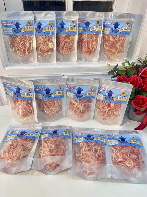 Khô Mực H0g - ấp Cốt Dừa Foodie 18Hương Vị Biển Đảo, Thơm Ngon 3