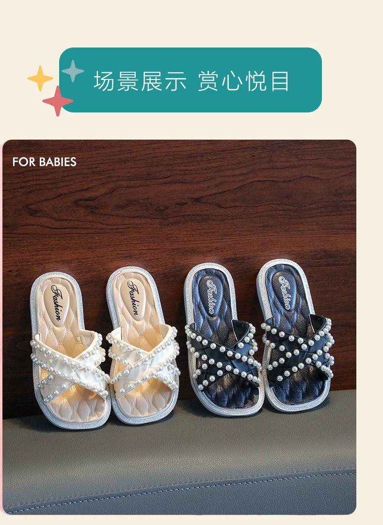 Product Introduction of Dép Lê Trẻ Em, Thời Trang Mùa Hè, Dành Cho Bé Gái, Phong Cách Bố Mẹ-Bé, Thích Hợp Cho Các Hoạt Động Ngoài Trời Và Phòng Tắm, Đế Mềm Chống Trượt, Phong Cách Hàn Quốc, Dép Bé Gái, Cho Trẻ Em 8