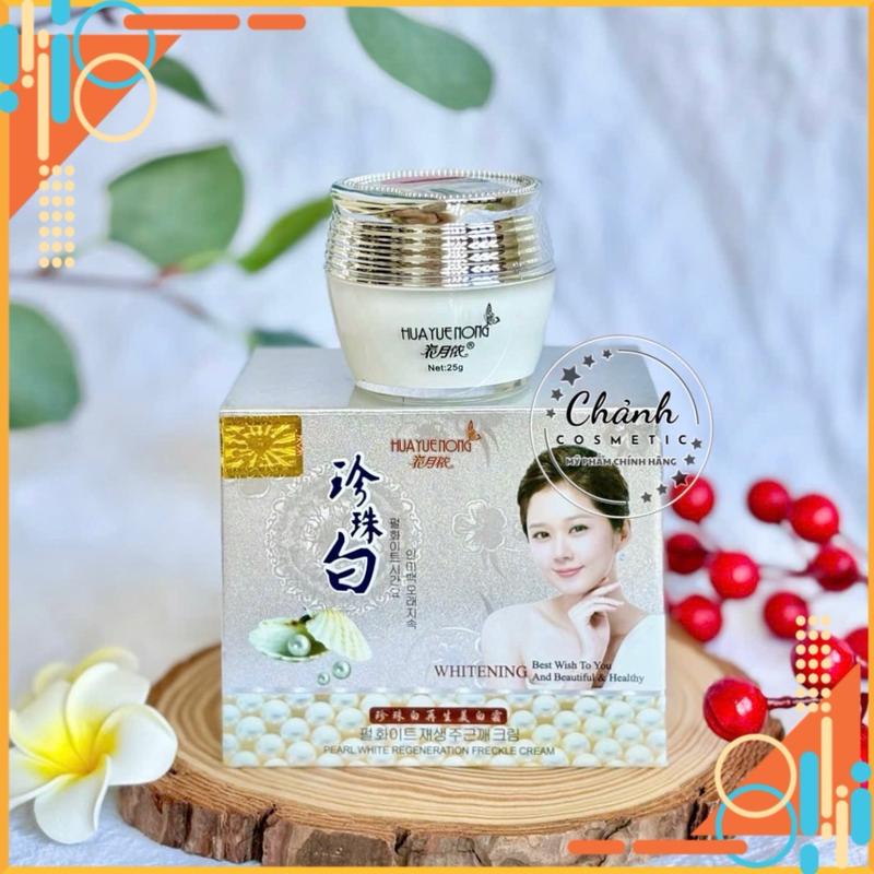 Kem Huayuenong Cao Cấp Nhật Bản Nám, Tàn Nhang, Dưỡng Trắng, Ngừa Mụn Thâm, Chống Lão Hoá, Se Khít Chân Lông 25g