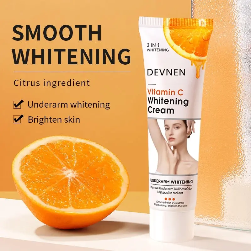 Krim Pemutih ketiak 50gr Vitamin C Underarm Private Parts Whitening Cream Miss V Mencerahkan Selangkangan 3