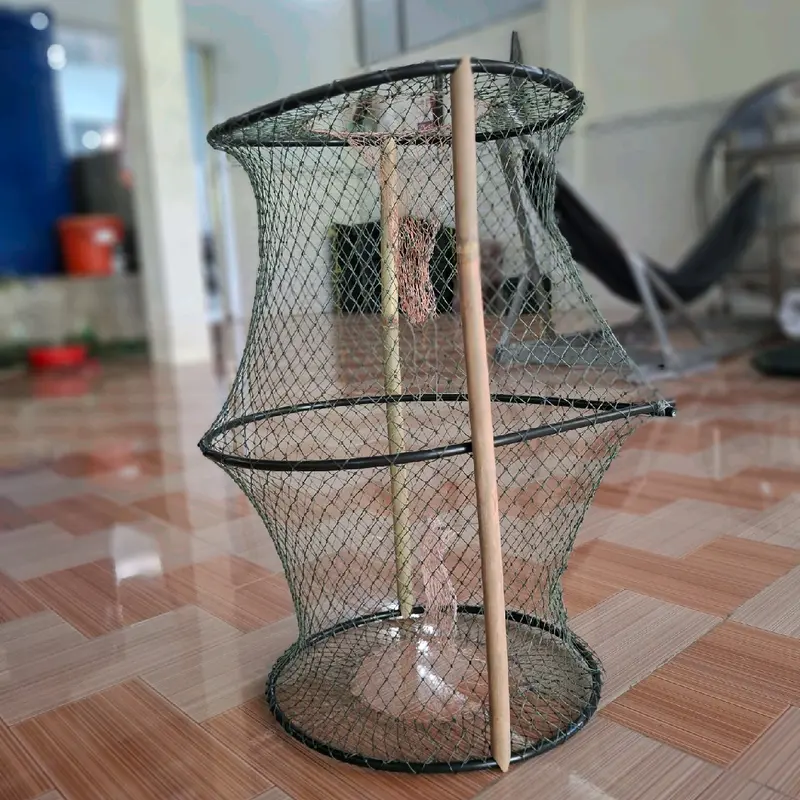 5 cái lờ cá vành nhựa 30*52 không cần mồi Đi Câu Bắt Cá Câu Cá Fishing Fish 0