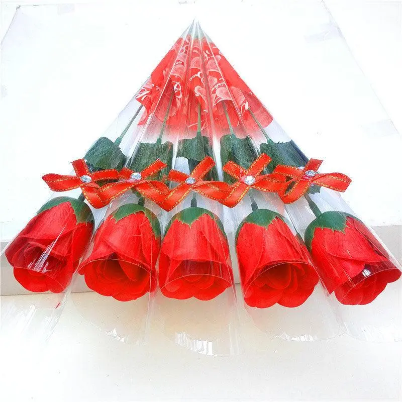 Hoa Giả, Hoa Xà Phòng Hoa Hồng Mô Phỏng, 1 Cái, Thích Hợp Cho Ngày Lễ Tình Nhân, Đồ Trang Trí Nhà Cửa Và Đám Cưới 4