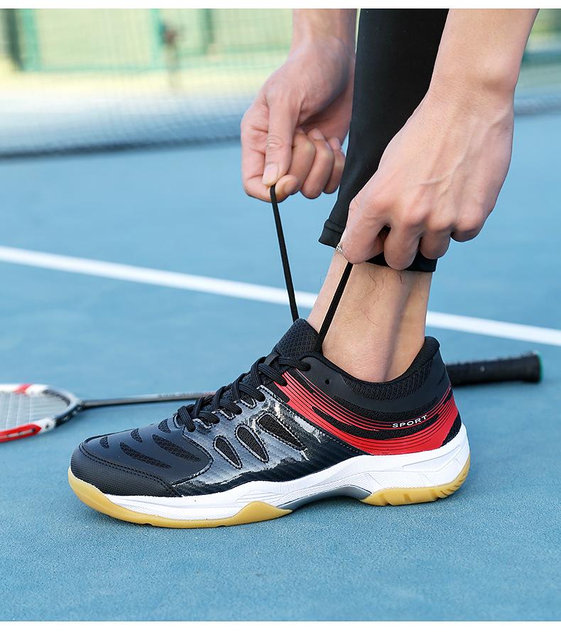 Product Introduction of In Stock Professional Badminton Shoes Tennis Shoes Volleyball Shoes Non-Slip Sneaker in Stock Professional Badminton Shoes Tennis Shoes Volleyball Shoes Non-Slip Sneaker New Spring and Summer Sneakers Sneaker Men's Shoes Badminton Shoes Table Tennis Train 25
