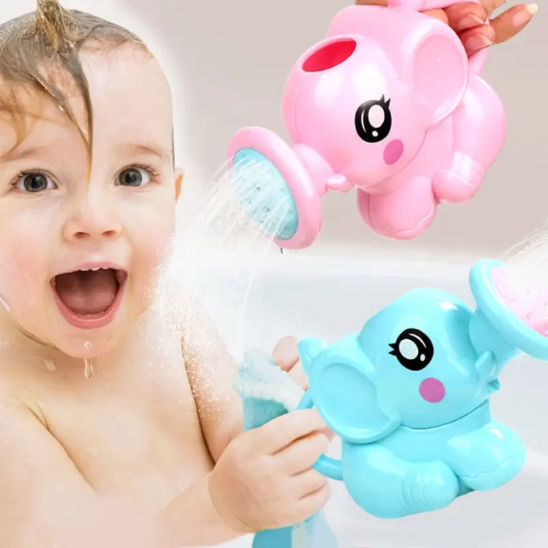 Mainan Mandi Bayi Gajah Siram Air Lucu Mainan Edukasi Anak