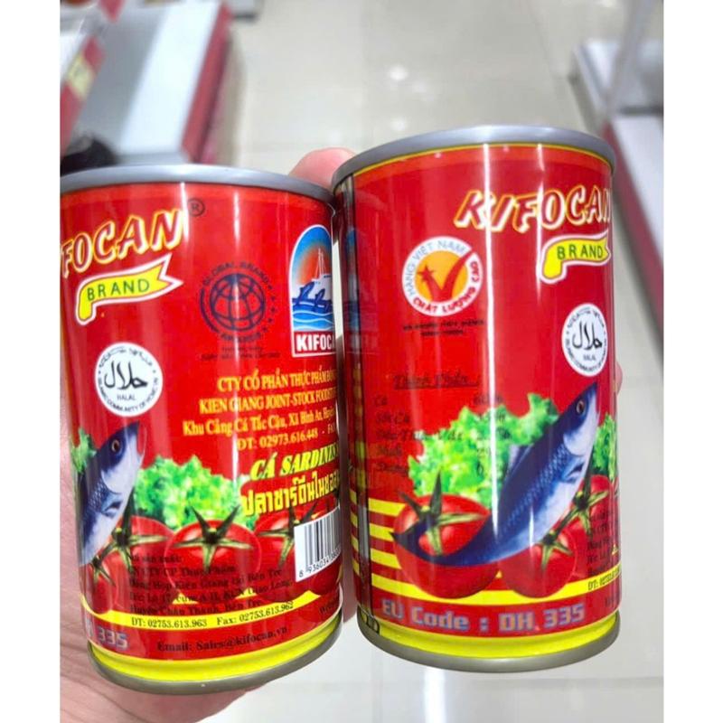 Lốc 10 lon cá mòi sốt cà chua cá mòi nắp giật tiện lợi cá mòi date mới giao cá ngẫu nhiên tinphucfood