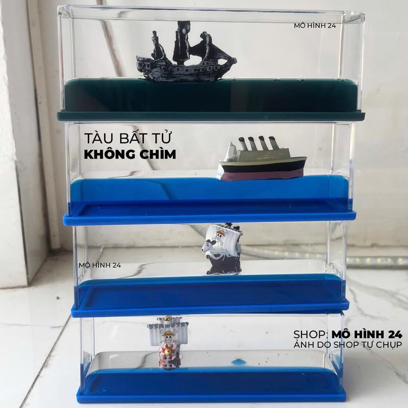 Mô hình tàu thousand Sunny bất tử anime one piece suny onepiece băng mũ rơm tàu titanic cướp biển vùng caribbean tàu sunny không chìm sunshine