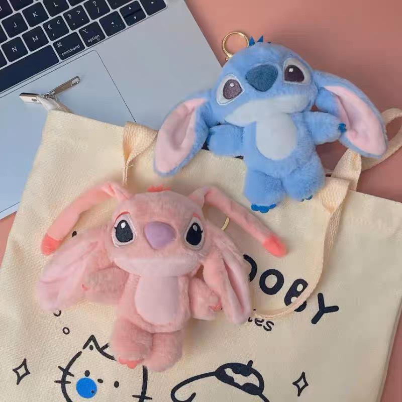 Product Introduction of Móc khoá bông stich -Angel 8