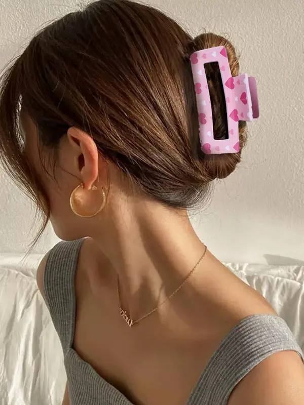 Cute Hair Accessories Set, Including Hair Ties, Hair Clips, Hair Claws, Hair Accessories for Women & Girls, Minimalist Headwear Suitable for Thick Hair 2