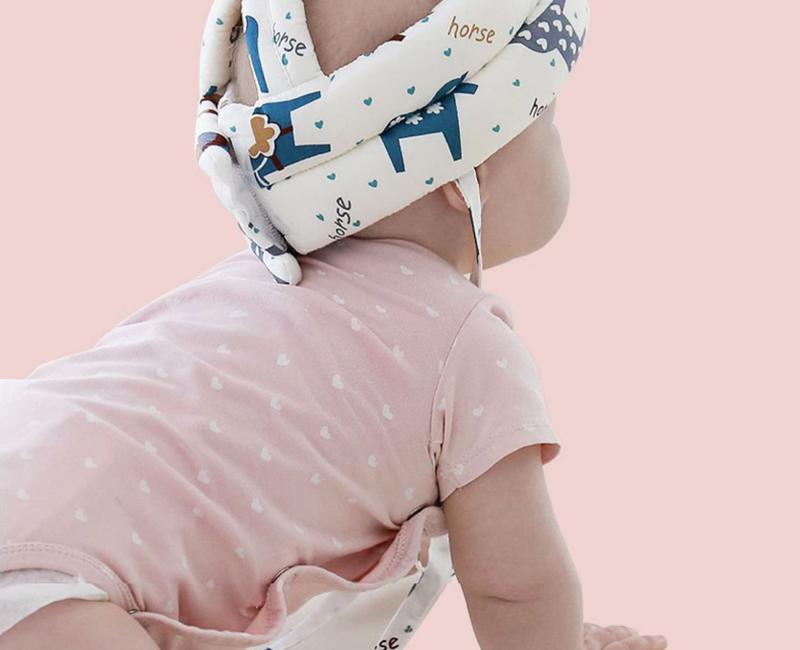 Product Introduction of Baby Anti-Fall Head Protection Artifact Learning to Walk Infant Head Pillow Children's Anti-Fall Head Hat Walking Anti-Fall Hat Breathable 2