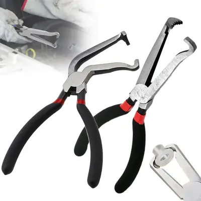 4-Piece Electrical Disconnect Pliers Set For Cars - Automotive Wire Terminal Removal Tool Kit