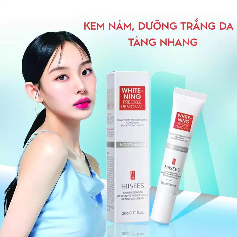 Kem Dưỡng Trắng Da Niacinamide, Hiisees, Chống Đốm Nâu, Giảm Tàn Nhang, Chăm Sóc Da, 20g Skincare Làm Đẹp Da 0