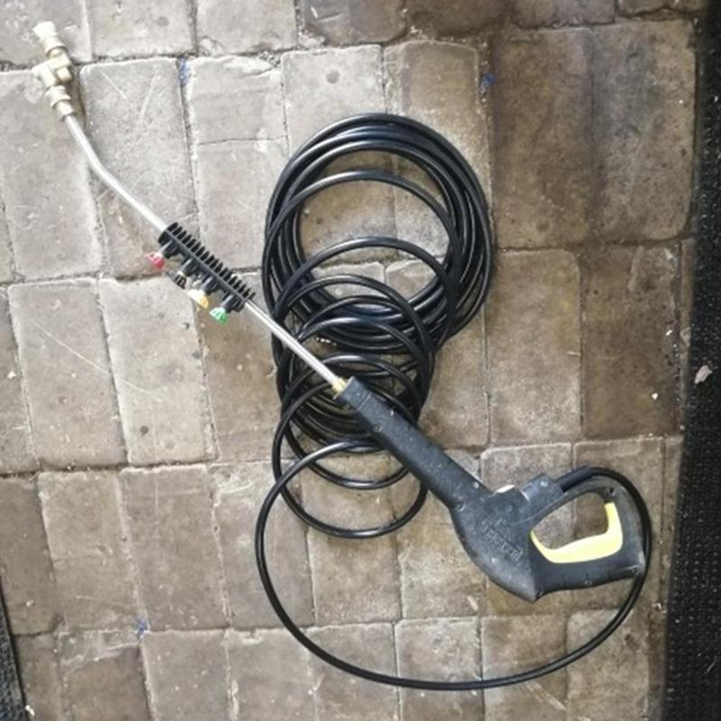 High Pressure Washer Replacement Hose, Auto Washer Hose for Karcher K-series, High Pressure Water Cleaning Pipe, Gifts for Boyfriend, Tool, Washing, Portable, Heavy Duty 4
