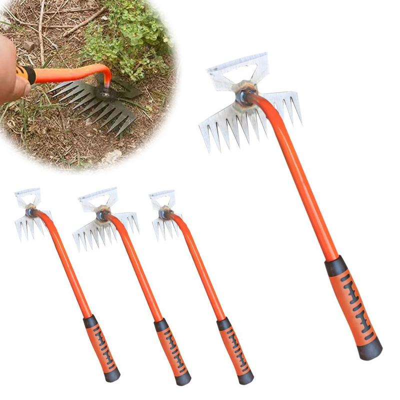 Product Introduction of Hoe Rustproof Weeding Artifacts Uprooting Tools Gardening Manganese Hoeing Steel Agricultural E9D9 22