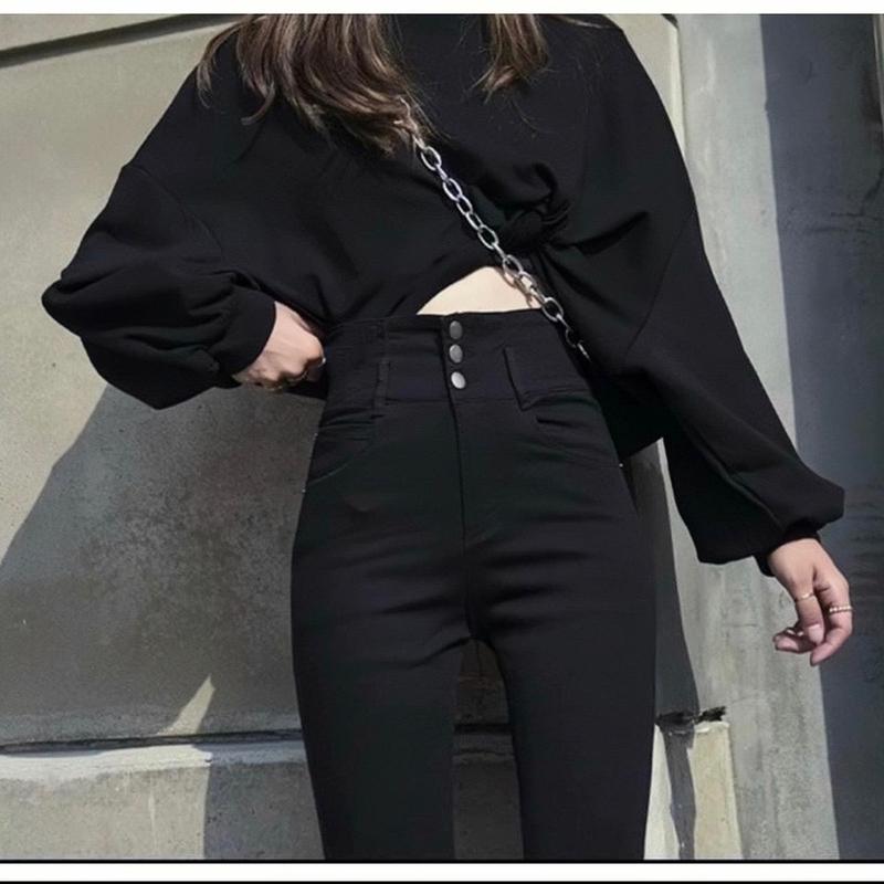 QUẦN 3 KHUY SIÊU CO GIÃN HACK DÁNGG Nữ