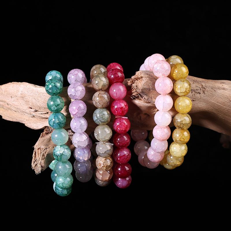 Product Introduction of New crack bracelet women's bracelet fashion gift small gift night market stall bracelet 0