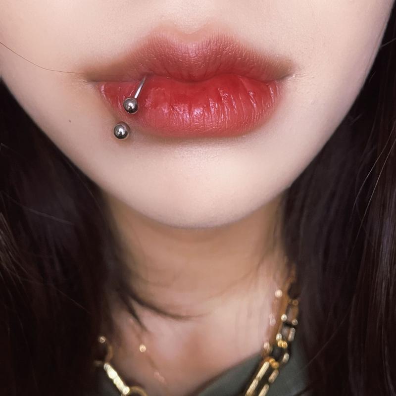 European and American New U-Shaped Labret Lip Ring Hot Girl Stainless ...