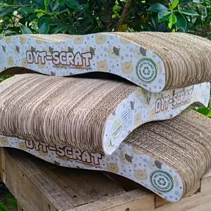 garukan kucing,scratcher model lengkung