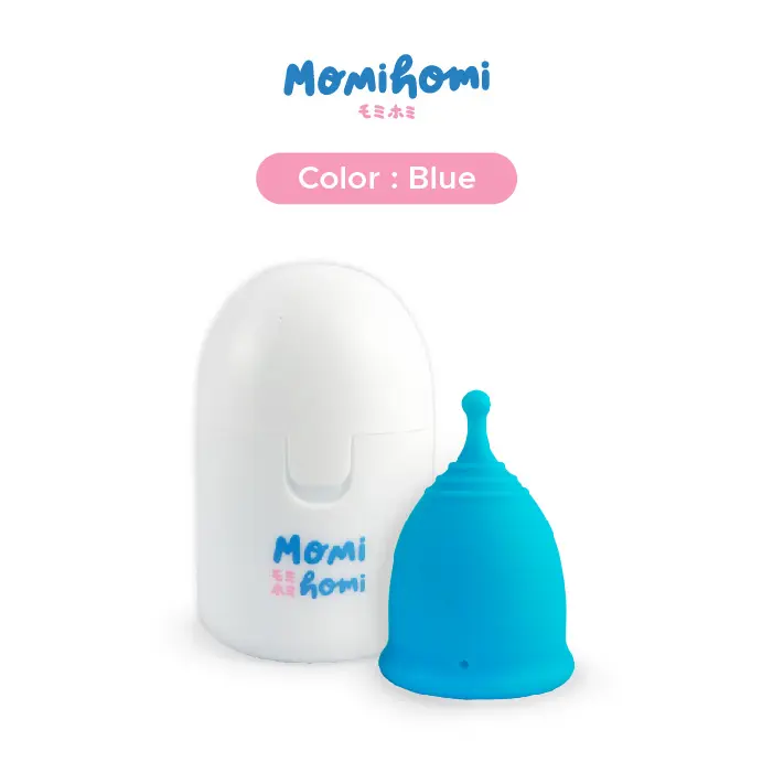 Momi Homi S03 Girls Menstrual Cup Pengganti Pembalut Wanita Silikon Reusable Silicone Grade 3
