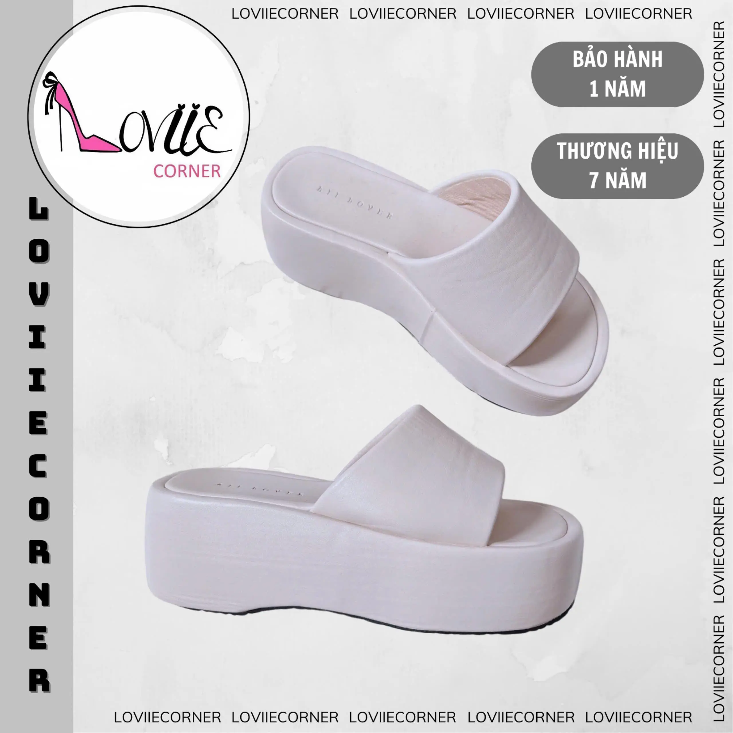 LOVIIECORNER - FORM TO - DÉP XUỒNG NỮ ĐẾ BẰNG CAO 6 PHÂN - DÉP BÁNH MÌ  NỮ QUAI NGANG BẢNG TO TRƠN HIỆN ĐẠI ĐỆM BÔNG ÊM ĐI HẰNG NGÀY ĐẾ BẰNG - D220949
