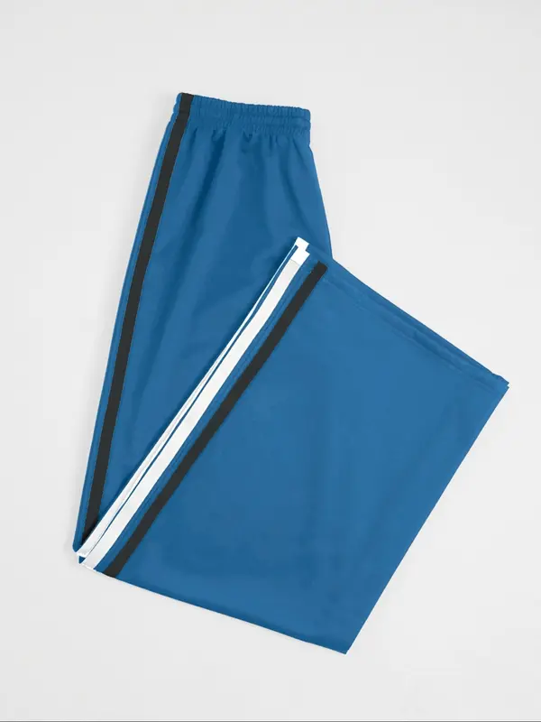 Women's Figure Print Side Stripes Pants, Casual Comfy Trousers for Daily Wear, Ladies Bottoms for All Seasons 5