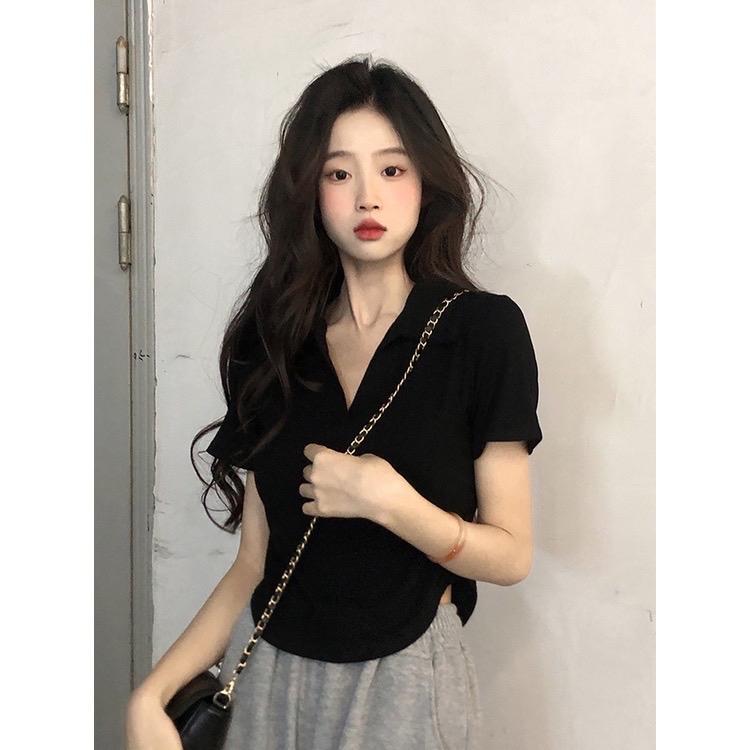 ÁO POLO CỔ V VẠT BẦU BIGSIZE CHẤT TĂM CO DÃN....