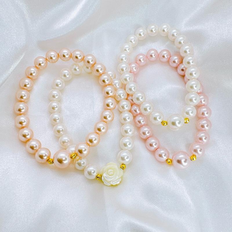 Vòng Ngọc Trai Nhân Tạo Mix 2 Bi P610 Phụ Kiện Đeo Tay