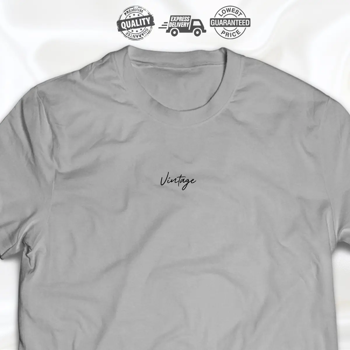 Vintage Minimalist Statement Aesthetic Cotton Round Neck Tshirt for Men and Women Unisex Tees Top Womenswear Streetwear Casual Summer Short Sleeve Comfort