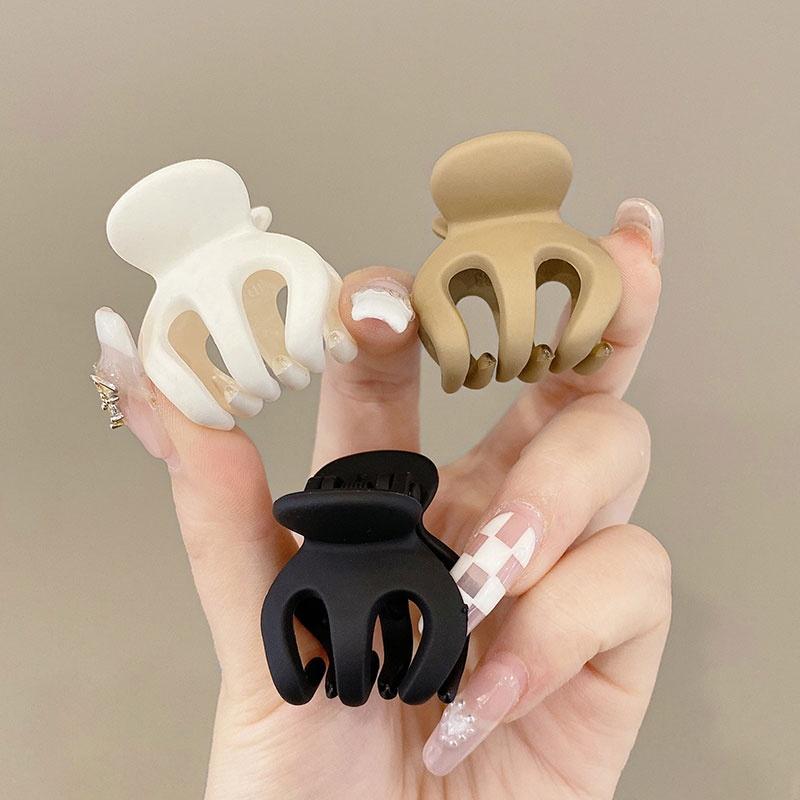 Kẹp Tóc Đuôi Ngựa Màu Đen, Phong Cách Hàn Quốc 4