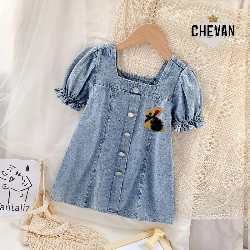 Fanny - Dress Jeans Korea Anak Usia 2- 5 Tahun 4