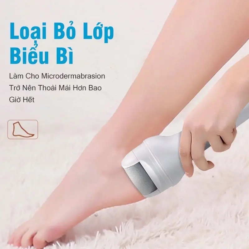 Máy Chà Gót Chân Tự Động Đầu Mài Dụng Cụ Chuyên Dụng callus remover feet 0